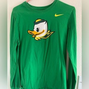 Men’s University of Oregon Nike Long sleeve tshirt